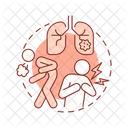 Lung cancer  Icon
