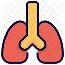 Breathing Health Lung Icon
