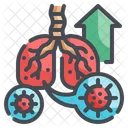Lung Infected  Icon