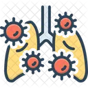 Infection Infected Lung Icon