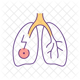 Lung pain  Icon