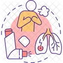 Lung Problem Respiratory Icon
