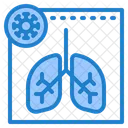 Lungs Covid Virus Icon