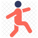 Lunge Stretch Exercise Icon