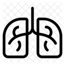 Lunge Organ Atem Symbol