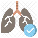 Gesundheitswesen Und Medizin Anatomie Lunge Symbol