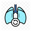 Lungentransplantation  Symbol