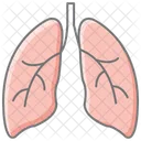 Lungs Awesome Lineal Color Icon Icon