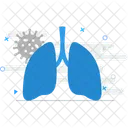 Lungs Breath Health Icon