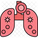 Lungs Pollen Allergy Respiratory Icon