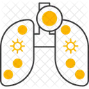 Lungs Pollen Allergy Respiratory Icon