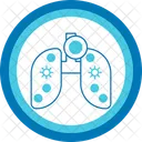 Lungs Pollen Allergy Respiratory Icon