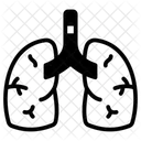 Lungs Breathing Respiratory Icon