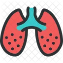 Lungs Breath Pulmonology Icon