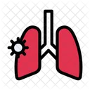Lungs Breath Disease Icon