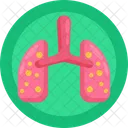Lungs Infection Corona Icon