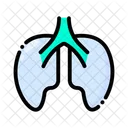 Lungs Organ Anatomy Icon