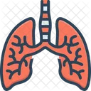 Lungs Lung Cancdisease Health Icon