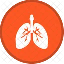 Lungs Breathe Medical Icon
