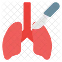 Lungs Surgery Scalpel Icon