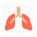 Lungs Oxygen Carbon Dioxide Icône