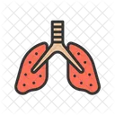 Lungs Oxygen Carbon Dioxide Icon