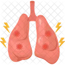 Lungs Cancer Lungs Disease Adenocarcinoma Icon