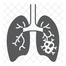 Lungs cancer  Icon