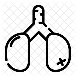 Lungs Damaged  Icon