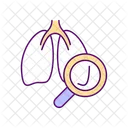 Lungs function check up  Icon