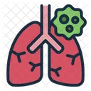 Lungs Cancer Cell Icon