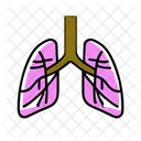 Lungs Organ Heart Icon