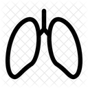 Lungs Body Organ Icon