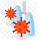 Lungs Infection Lungs Covid Infection Icon