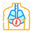 Lungs Pain  Icon