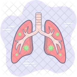 Lungs Pneumonia  Icon