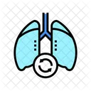 Lungs Transplant Color Icon