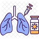Lungs Vaccination  Icon
