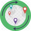 Waypoint Mappa Localizzatore Icon