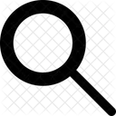 Lupa Lupa Vidro Icon