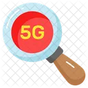 Lupa 5 G Red Icono