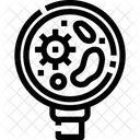 Lupas De Vidro Lupas Virus Ícone