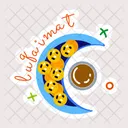 Arabic Dessert Luqaimat Iftar Dish Icon
