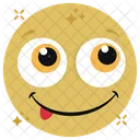 Rausgestreckte Zunge Emoji Mit Rausgestreckter Zunge Emoji Symbol