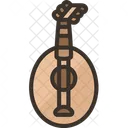 Lute Musical Instrument Icon