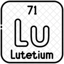 Lutecio Quimica Tabela Periodica Ícone