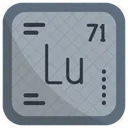 Lutetium Chemistry Periodic Table Icon