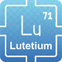 Lutetium Preodic Table Preodic Elements Icon