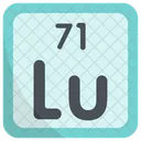 Lutetium Periodic Table Chemists Icon