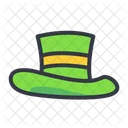 Lutin Chapeau De St Patrick Chapeau Icône